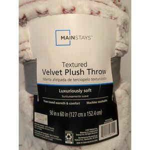 Velvet Plush Throw/Lap Blanket
